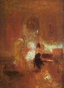 Joseph Mallord William Turner Music Party Spain oil painting artist